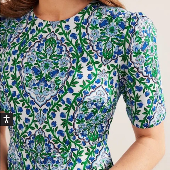 SOLD ON X POST - Boden Cotton Mini Shift Dress - Picture 2 of 13